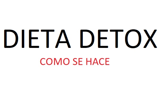 DIETA DETOX