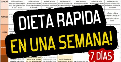 DIETA RÁPIDA