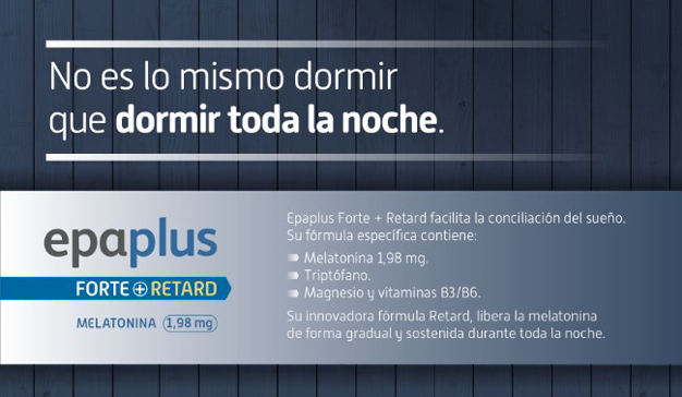 Epaplus Melatonina Forte pastillas para dormir