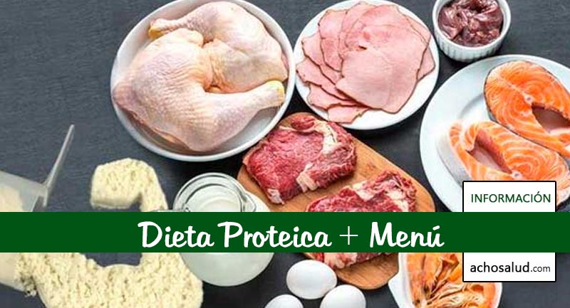 Dieta proteica para bajar de peso