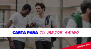 Carta Para Mi Mejor Amigo